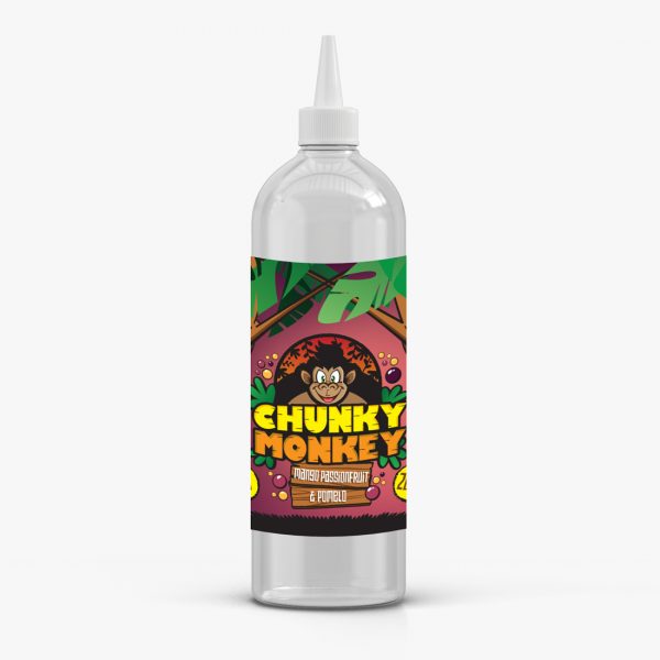 Mango Passionfruit & Pomelo By Chunky Monkey (Kingston) 200ML E Liquid 60VG Vape 0MG Juice Short Fill