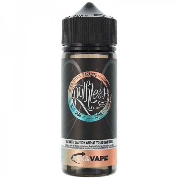 PARADIZE BY RUTHLESS 100ML E-LIQUID 64VG/36PG 0MG JUICE SHORT FILL