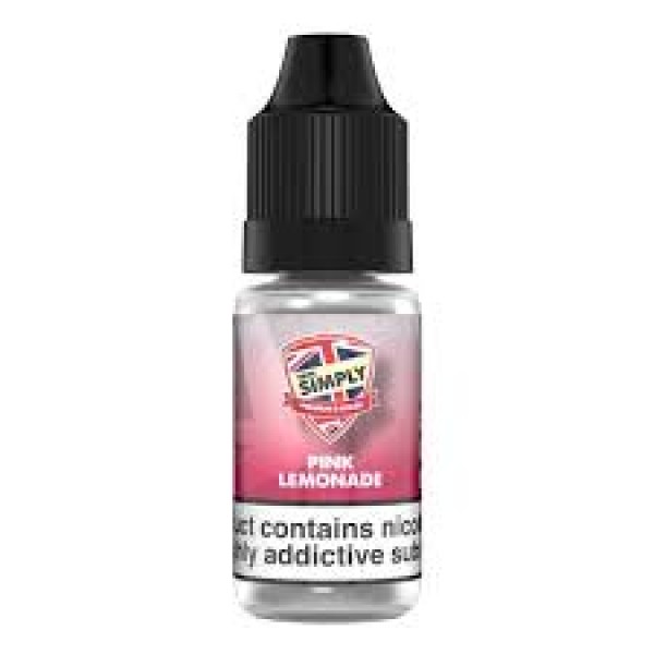 Pink Lemonade By Vape Simply 10ML E Liquid 50VG/50PG Vape Juice | All Strengths Available