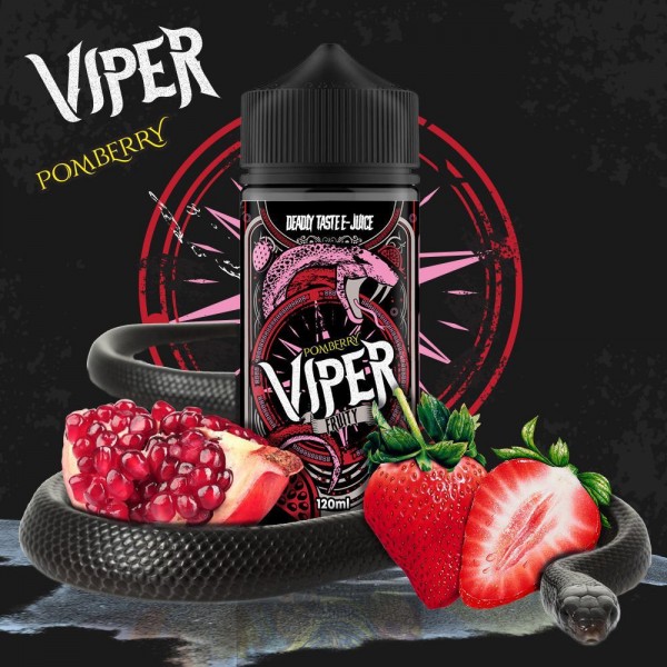 Pomberry By Viper 100ML E Liquid 70VG Vape 0MG Juice