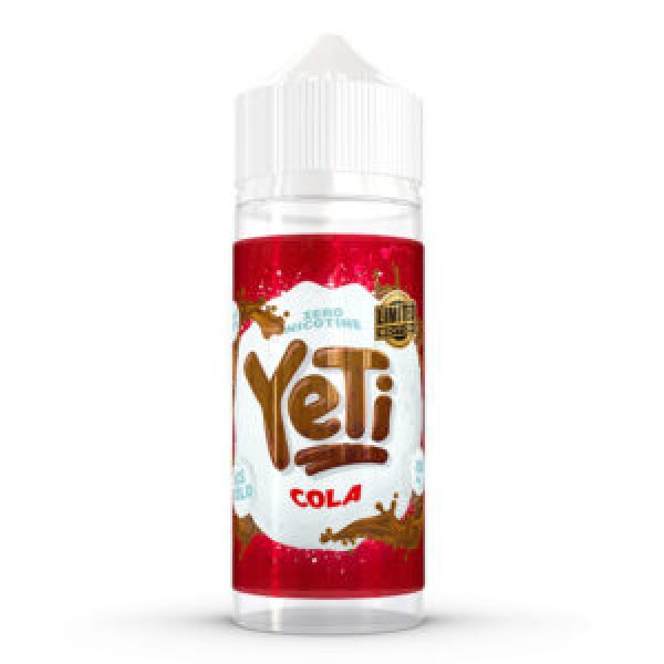 Ice Cold Cola By Yeti 100ML E Liquid 70VG/30PG Vape 0MG Juice Short Fill