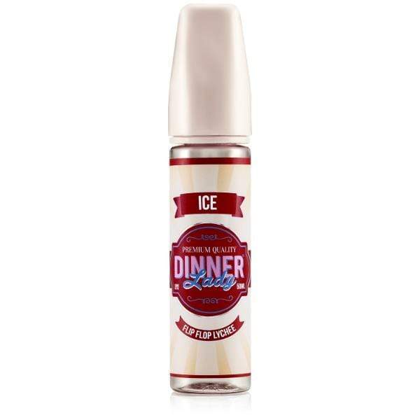 Ice - Flip Flop Lychee by Dinner Lady E-liquid 70VG Shortfill Vape