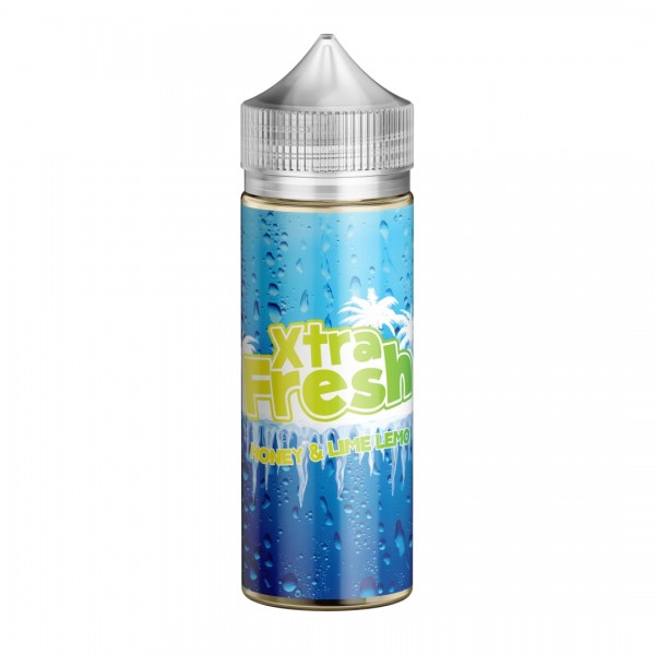 Honey & Lime Lemonade XTRA Fresh. 100ML E-liquid, 0MG vape, 70VG/30PG juice