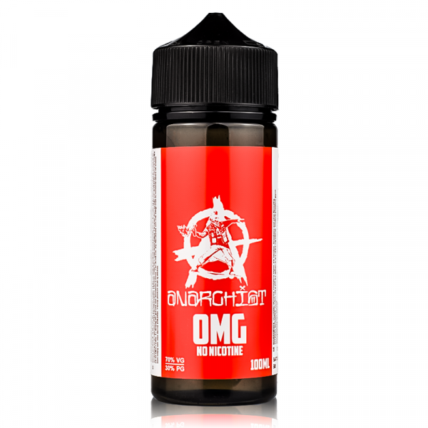 Red By Anarchist 100ML E Liquid 70VG Vape 0MG Juice Short Fill