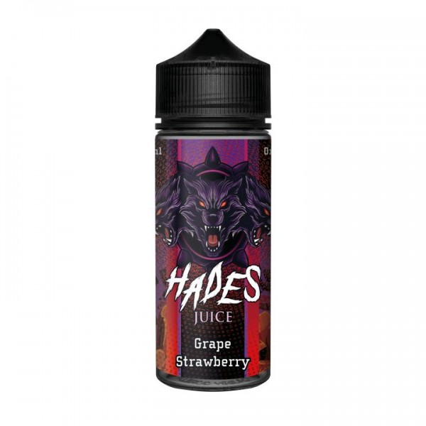 Grape Strawberry By Hades 100ML E Liquid 70VG Vape 0MG Juice Shortfill