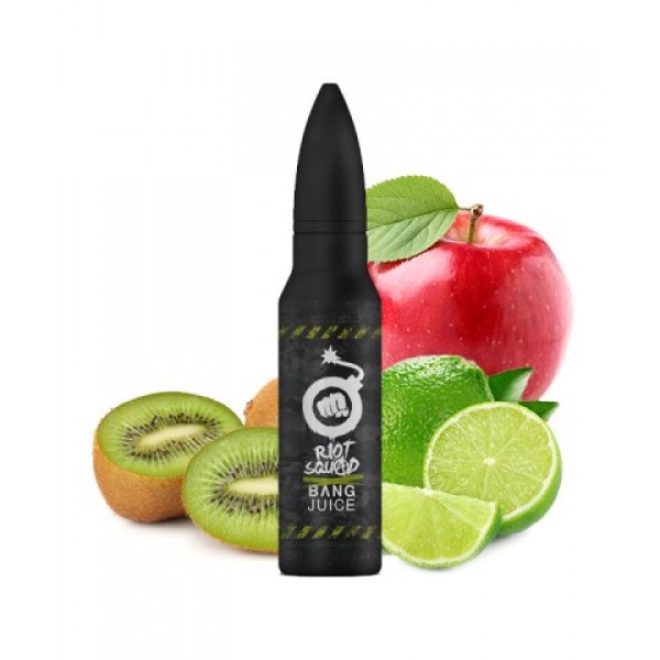 RIOT SQUAD X BANG JUICE – KIWI COALITION 50ML SHORTFILL E LIQUID 70VG VAPE