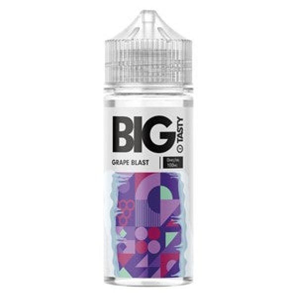 Grape Blast by Big Tasty, 100ML E Liquid, 70VG Vape, 0MG Juice