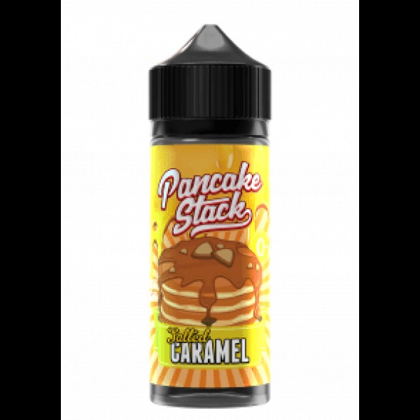 Salted Caramel By Pancake Stack 100ML E Liquid 70VG Vape 0MG Juice