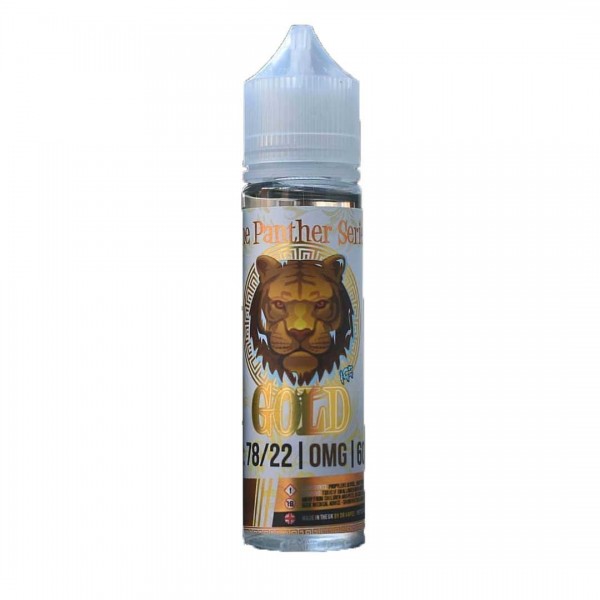 Gold Ice - Panther Range By Dr Vapes 50ML E Liquid 78VG Vape 0MG Juice