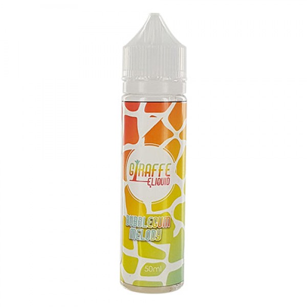 Bubblegum Melody by Giraffe 50ML E liquid 70VG Vape 0MG Juice Shortfill