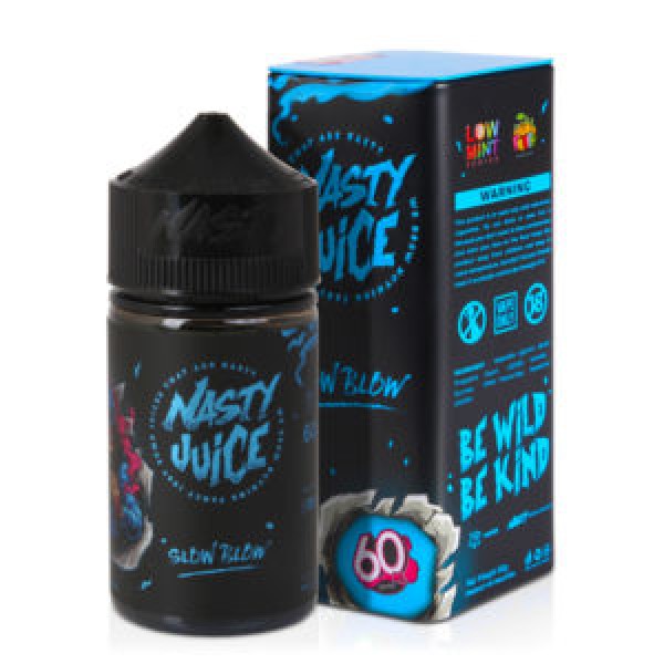 Slow Blow By Nasty Juice | 50ML E Liquid | 70VG Vape | 0MG Juice | Short Fill