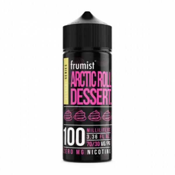 Frumist Dessert Series - Raspberry Arctic Roll 100ML E Liquid 70VG Vape 0MG Juice