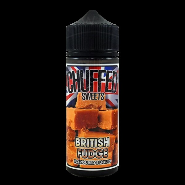 British Fudge - Sweets By Chuffed 100ML E Liquid 70VG Vape 0MG Juice