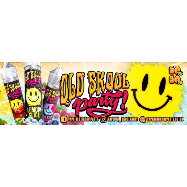 Fruit Pastilles by Old Skool Party 50ML E Liquid 50VG Vape 0MG Juice