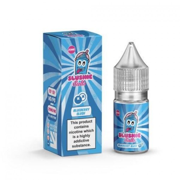 Blueberry Slush E-Liquid by Slushie Squad 50ML Shortfill 70VG Vape