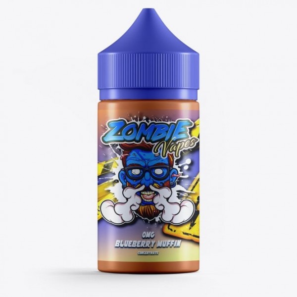 Blueberry Muffin By Zombie Vapes, 50ML E Liquid, 70VG Vape, 0MG Juice