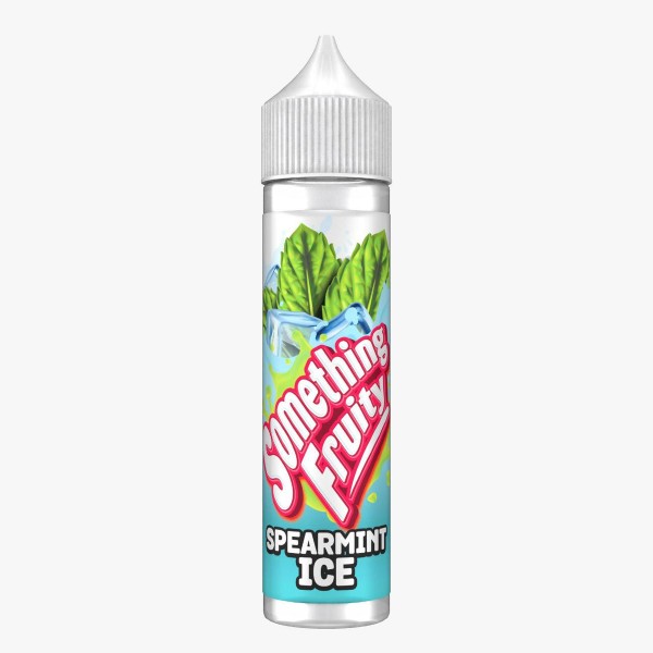 Spearmint Ice By Something Fruity 50ML E Liquid 0MG Vape 50VG Juice