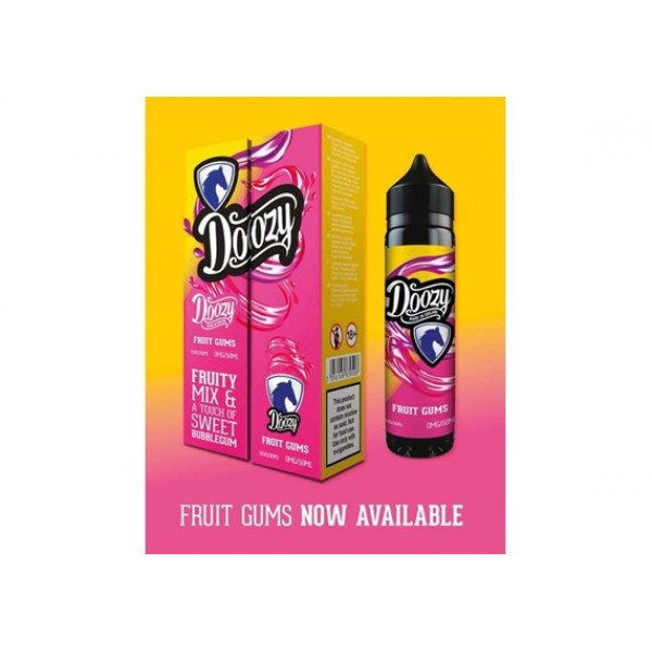 Fruit Gums by Doozy Vape 0MG 50ML E-liquid. 70VG/30PG Vape Juice