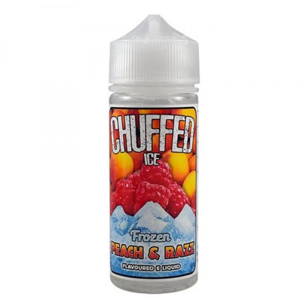 Frozen Peach And Razz - Ice By Chuffed 100ML E Liquid 70VG Vape 0MG Juice