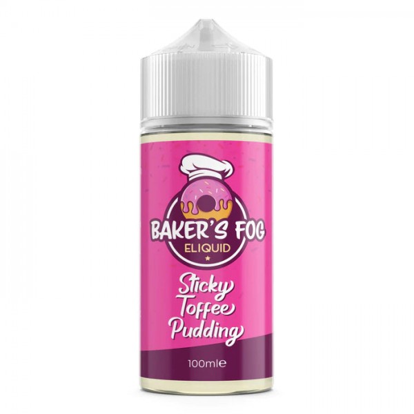 Sticky Toffee Pudding By Baker's Fog 100ML E Liquid 70VG Vape 0MG Juice