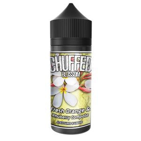 Fresh Orange And Rhuberry Compote - Blossom By Chuffed 100ML E Liquid 70VG Vape 0MG Juice