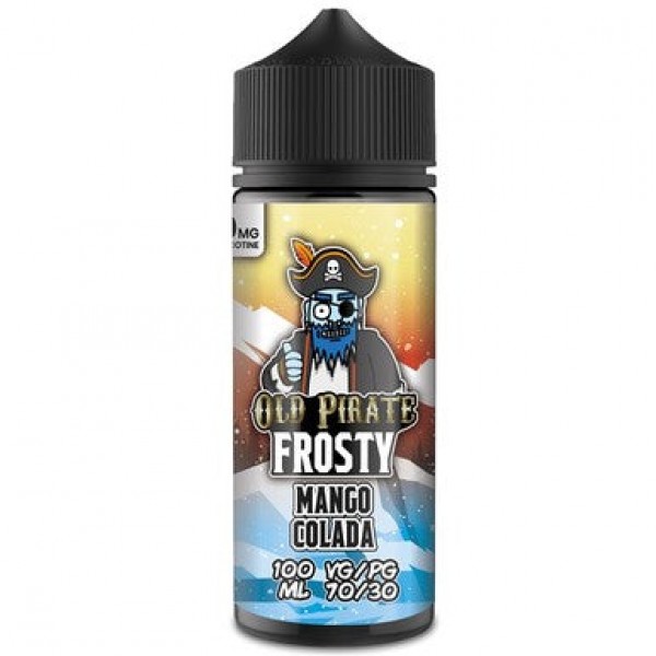 Frosty - Mango Colada by Old Pirate 100ML E Liquid, 70VG Vape, 0MG Juice, Shortfill