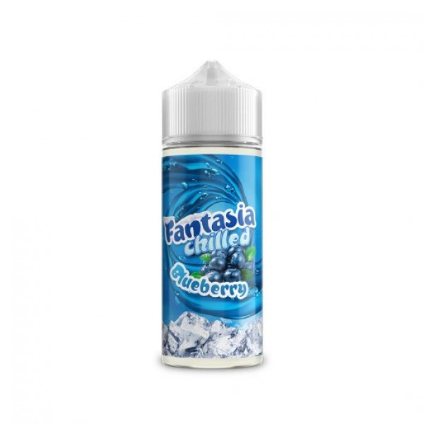 Blueberry By Fantasia Chilled 100ML E Liquid 70VG Vape 0MG Juice