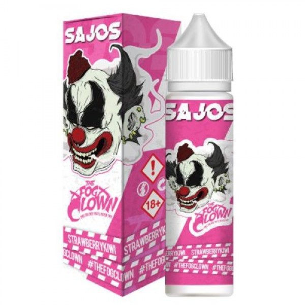 FOG CLOWN – STRAWBERRY KIWI SAJOS E-LIQUID 50ML SHORTFILL E LIQUID 70VG VAPE