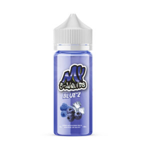 Blue'z By My E-liquids 100ML E Liquid 70VG Vape 0MG Juice