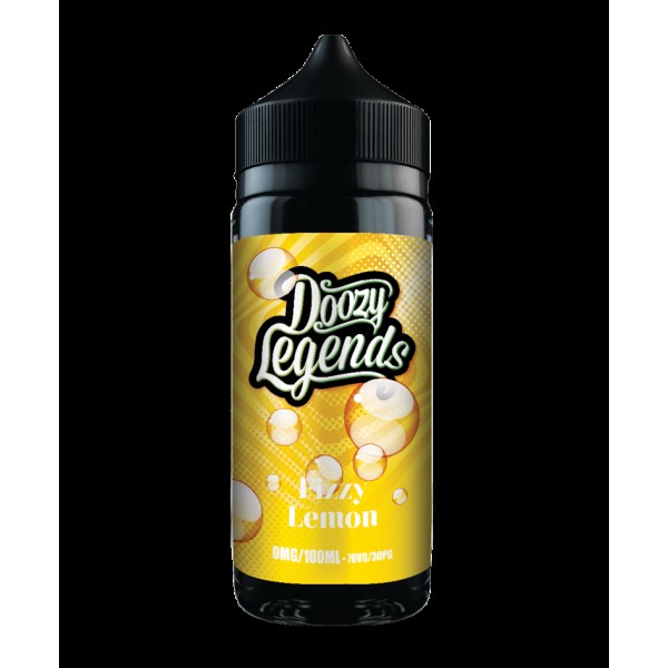 Fizzy Lemon - Doozy Legends By Doozy Vape Co 100ML E Liquid 70VG Vape 0MG Juice