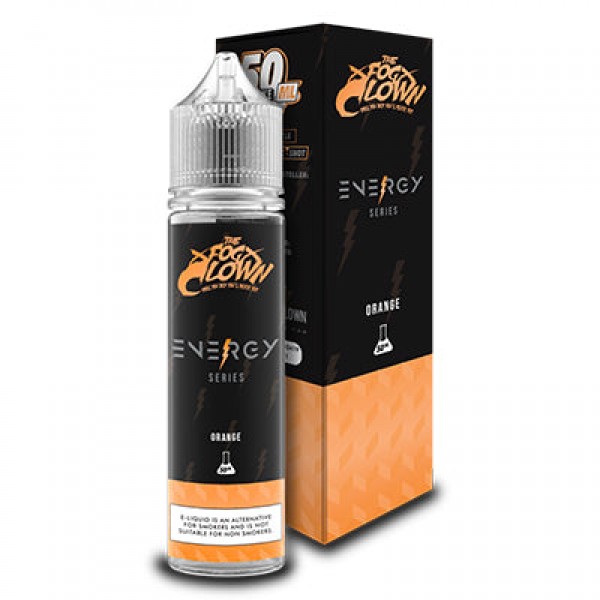 FOG CLOWN E-LIQUID – ENERGY SERIES ORANGE 50ML SHORTFILL E LIQUID 70VG VAPE