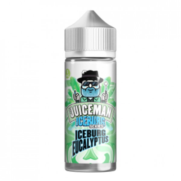 Eucalyptus By The Juiceman Iceburg 100ML E Liquid 50VG Vape 0MG Juice