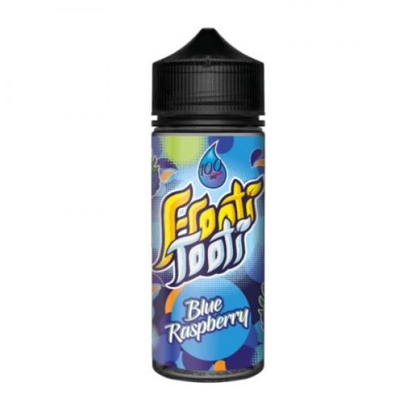 BLUE RASPBERRY E LIQUID BY FROOTI TOOTI TROPICAL TROUBLE SERIES 100ML SHORTFILL 70VG VAPE