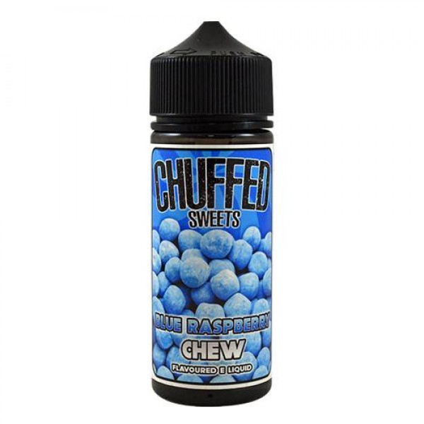 Blue Raspberry Chew - Sweets By Chuffed 100ML E Liquid 70VG Vape 0MG Juice