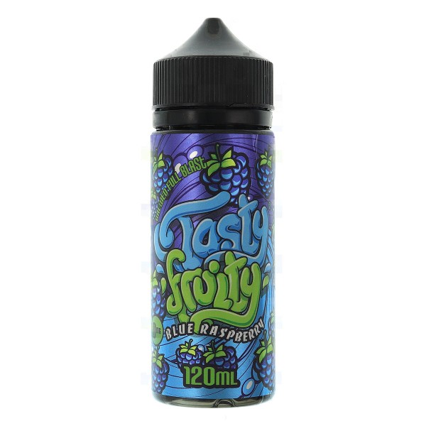 BLUE RASPBERRY BY TASTY FRUITY E LIQUID 100ML SHORTFILL E LIQUID 70VG VAPE