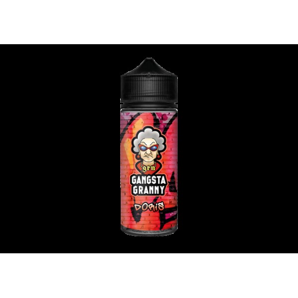 Doris By Gangsta Granny 100ML E Liquid 70VG Vape 0MG Juice