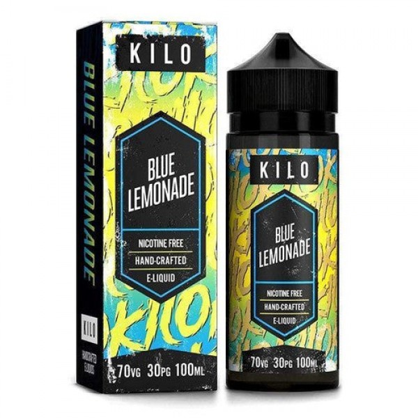 Blue Lemonade by Kilo, 100ML E Liquid, 70VG Vape, 0MG Juice