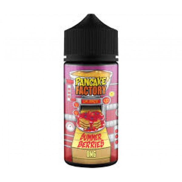 Summer Berries 100ml Pancake Factory E-liquid Juice 70VG Shortfill