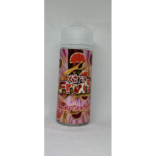 Bloody Gratefruit XTRA Fruity. 100ML E-liquid, 0MG vape, 70VG/30PG juice