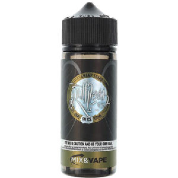 SWAMP THANG ON ICE BY RUTHLESS 100ML E-LIQUID 53VG/47PG 0MG JUICE SHORT FILL