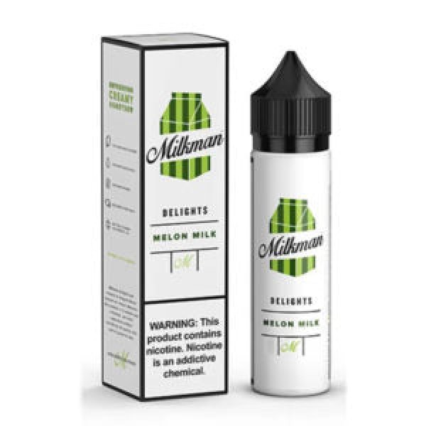 Delights Melon Milk By The Milkman 50ML E Liquid 70VG Vape 0MG Short Fill