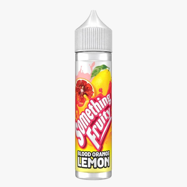 Blood Orange Lemon By Something Fruity 50ML E Liquid 0MG Vape 50VG Juice