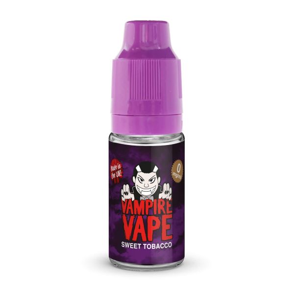 Sweet Tobacco By Vampire Vape 10ML E Liquid. All Strengths Of Nicotine Juice