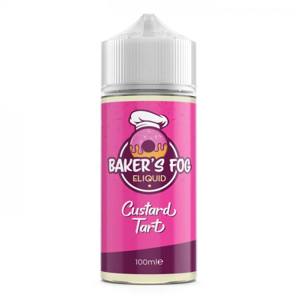 Custard Tart By Baker's Fog 100ML E Liquid 70VG Vape 0MG Juice