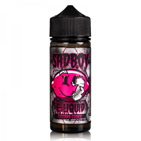 CUSTARD COOKIE BY SADBOY E-LIQUID 100ML SHORTFILL 75VG VAPE 0MG JUICE