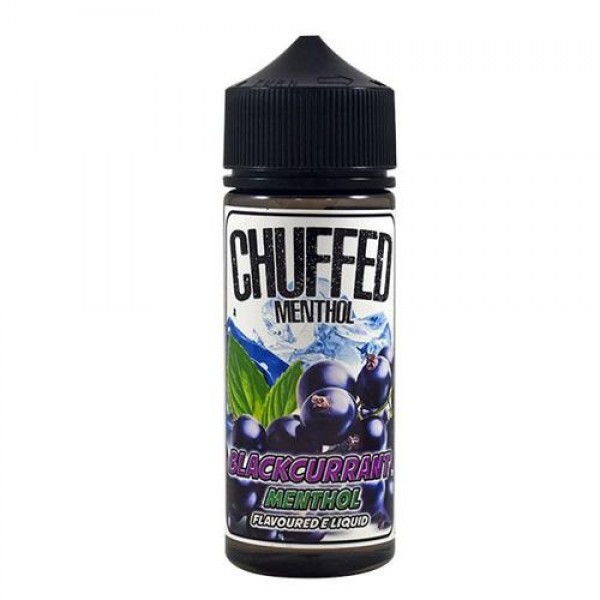 Blackcurrant Menthol - Menthol by Chuffed in 100ml Shortfill E-liquid juice 70vg Vape