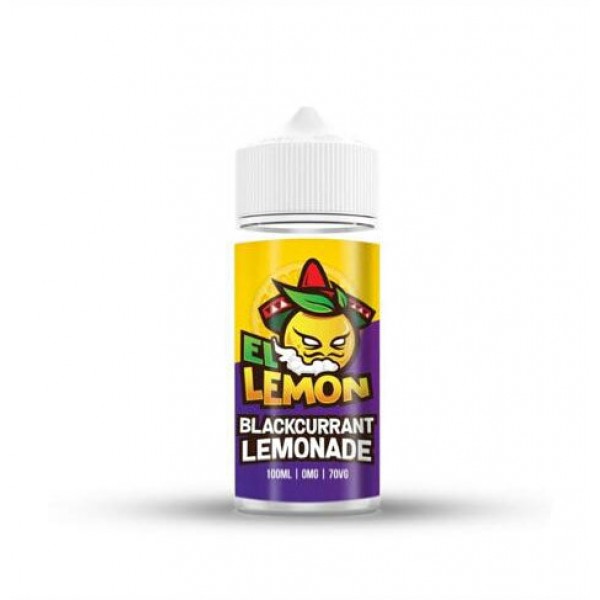 Blackcurrant Lemonade By El Lemon 100ML E Liquid 70VG/30PG Vape 0MG Juice