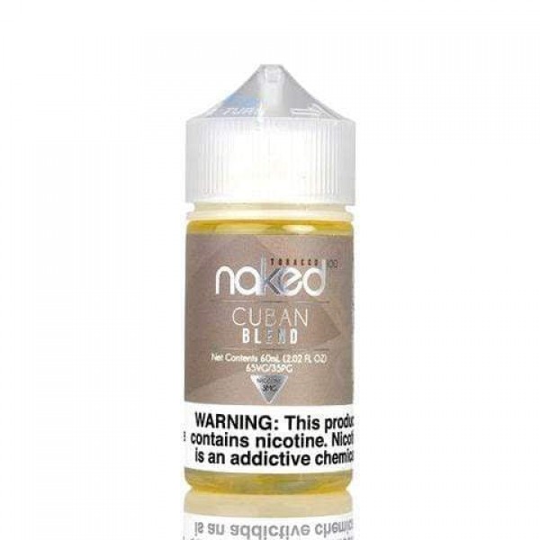 Cuban Blend by Naked 100, 50ML E Liquid, 70VG Juice, 0MG Vape