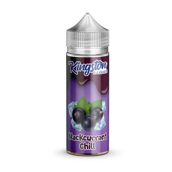 Blackcurrant Chill by Kingston 100ml New Bottle E Liquid 70VG Juice