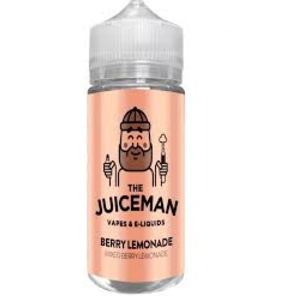 THE JUICEMAN Berry Lemonade 100ML E Liquid Shortfill 50VG Vape Juice